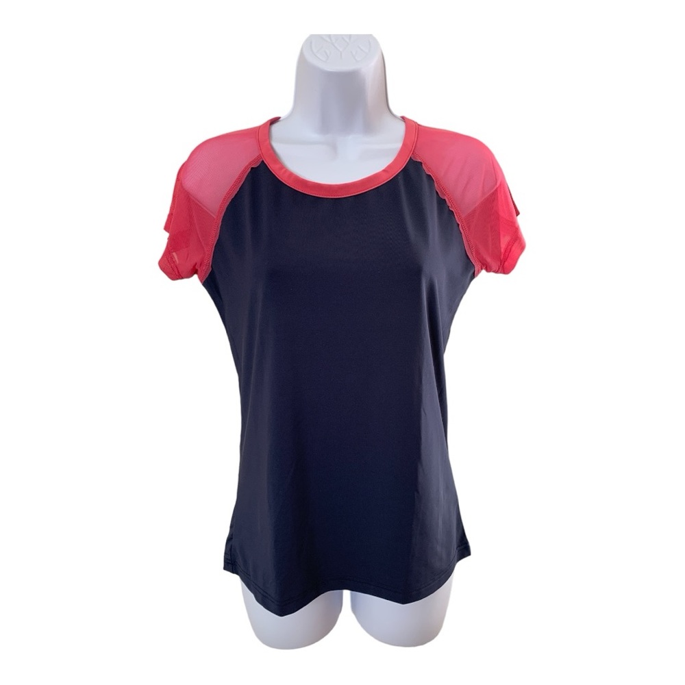 Oiselle flyte short sleeve with gauzy sleeves XS